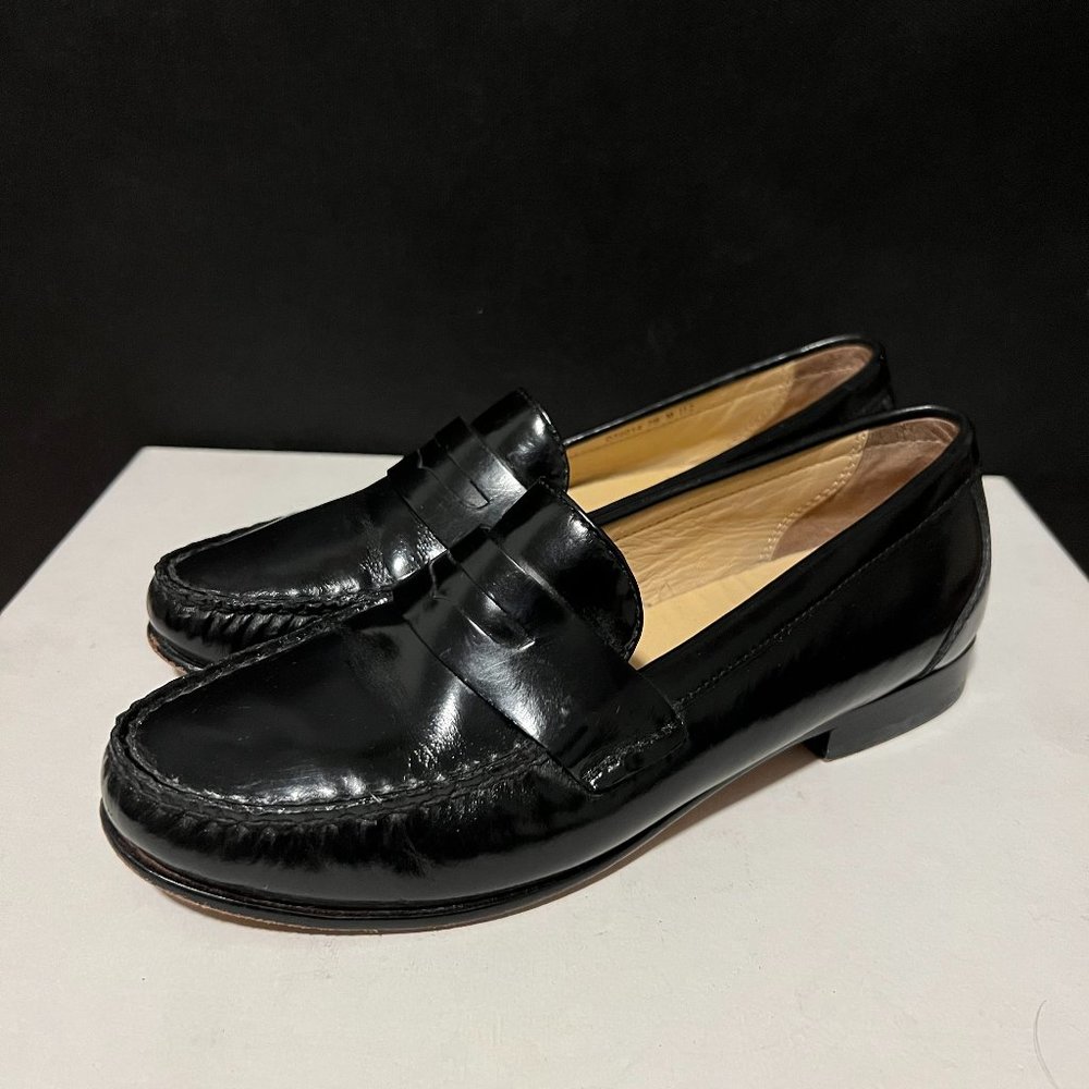 Black Leather Cole Haan Loafers